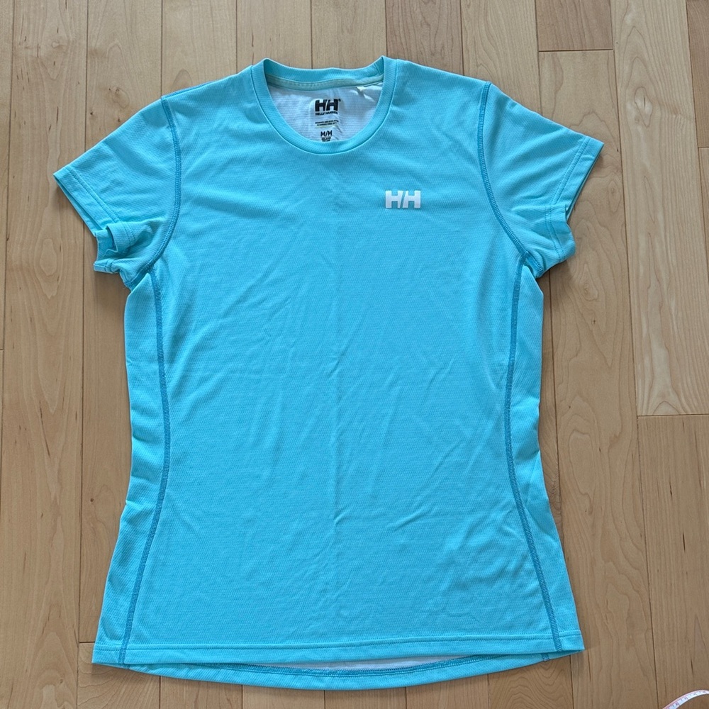 Helly Hansen Women's Aqua Short Sleeve Tee